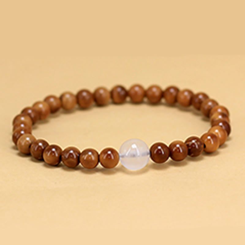 Buddha Stones Kuka Seed Agate Stone Luck Bracelet - image 4
