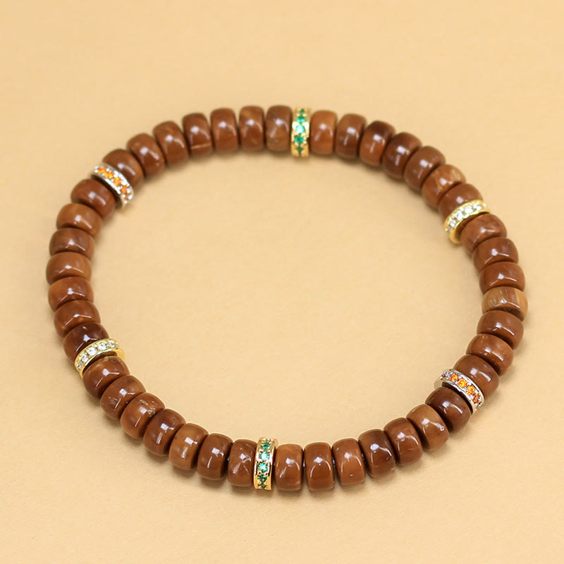 Buddha Stones Kuka Seed Protection Luck Bracelet - image 2