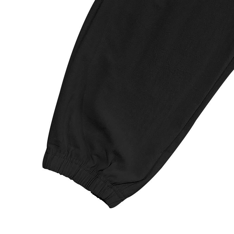 Buddha Stones Solid Color Linen Drawstring Men's Cargo Pants With Pockets - image 5