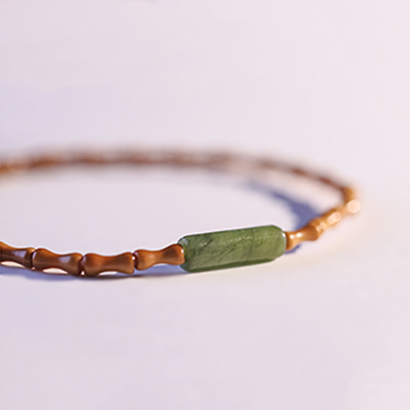 Buddha Stones Ultra-fine Olive Pit Peace Bracelet - image 15