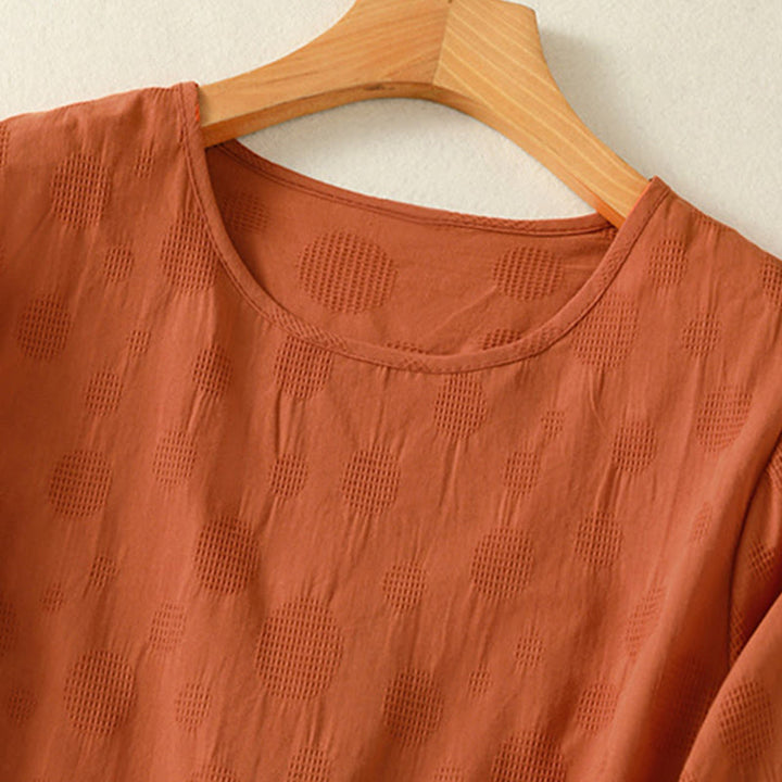 Buddha Stones 2pcs Plain Women's Short Sleeve Shirt Harem Pants Meditation Clothing Set - image 19