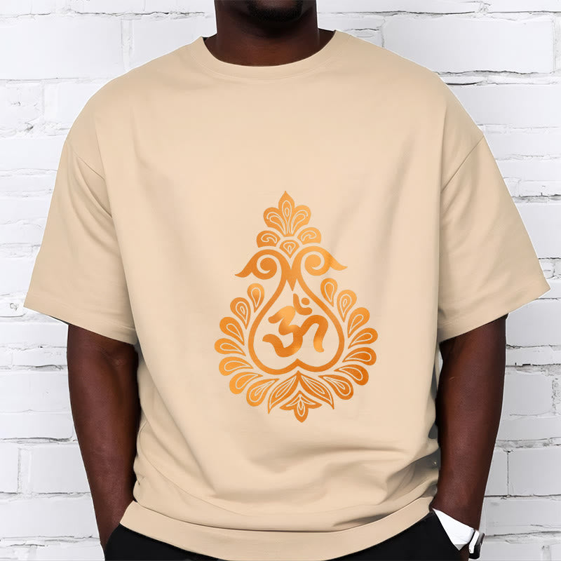 Buddha Stones Gourd OM Symbol Design Tee T-shirt - image 12