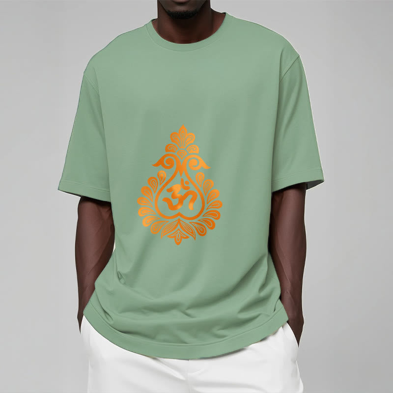 Buddha Stones Gourd OM Symbol Design Tee T-shirt - image 18