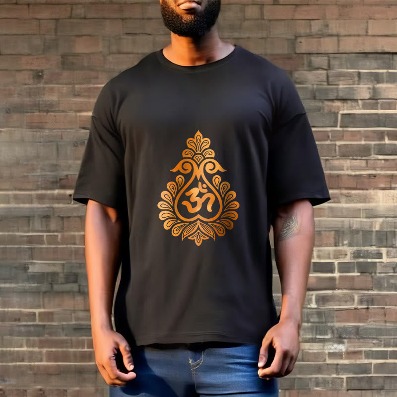 Buddha Stones Gourd OM Symbol Design Tee T-shirt - image 6