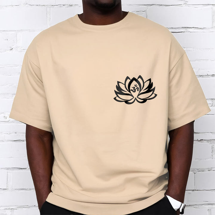 Buddha Stones Lotus Flower OM Symbol Design Tee T-shirt - image 12