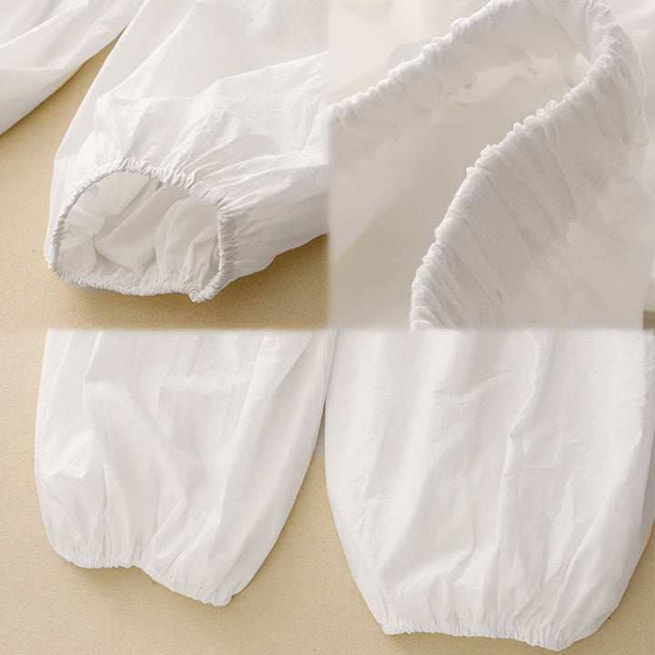 Buddha Stones Casual Simple Design Women's Cotton Harem Pants With Pockets - image 10