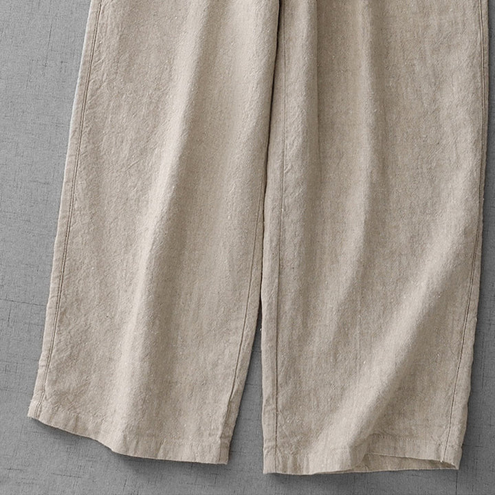 Buddha Stones Casual Daily Drawstring Simple Design Women's Pants With Pockets - image 8