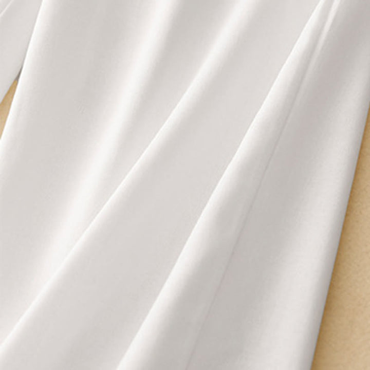 Buddha Stones Casual Straight Leg Design Women's Cotton Linen Pants With Pockets - image 11