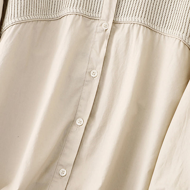 Buddha Stones Plain Stand Collar Women's Cotton Corduroy Jacket - image 14