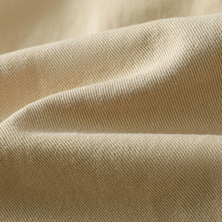 Buddha Stones Plain Button Design Stand Collar Women's Cotton Jacket - image 20