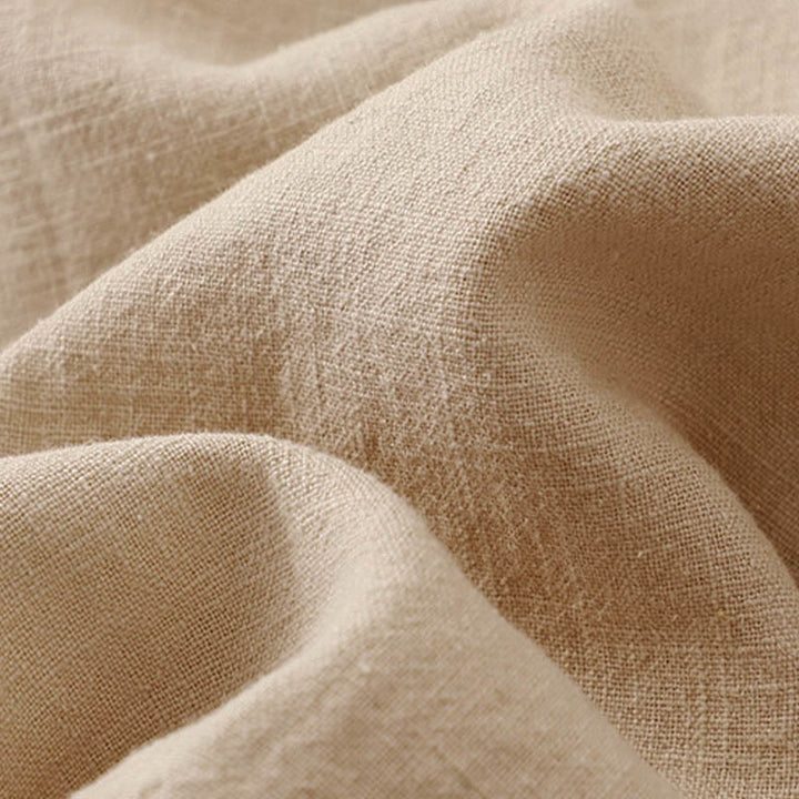 Buddha Stones Literary Artistic Chinese Knot Button Casual Clothing - image 8