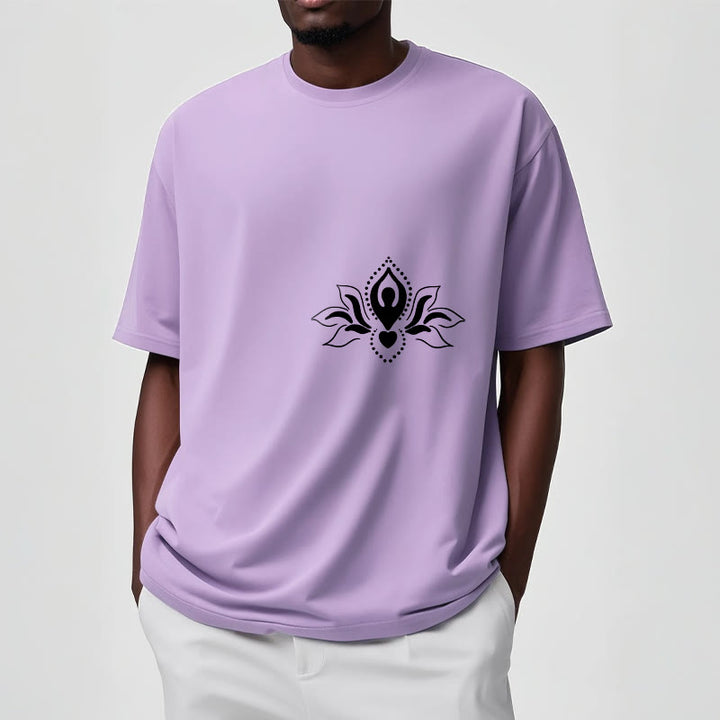 Buddha Stones Lotus Meditation Buddha Pattern Design Tee T-shirt - image 17