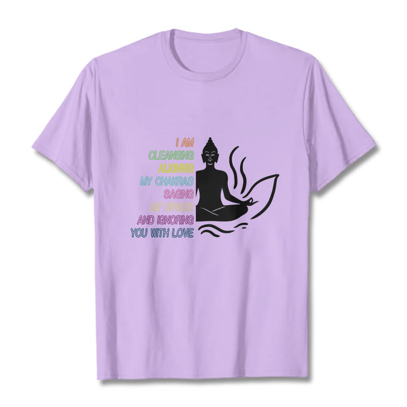Buddha Stones Buddha Lotus Flower Meditation Design Tee T-shirt - Plum - 灰色 - image 16