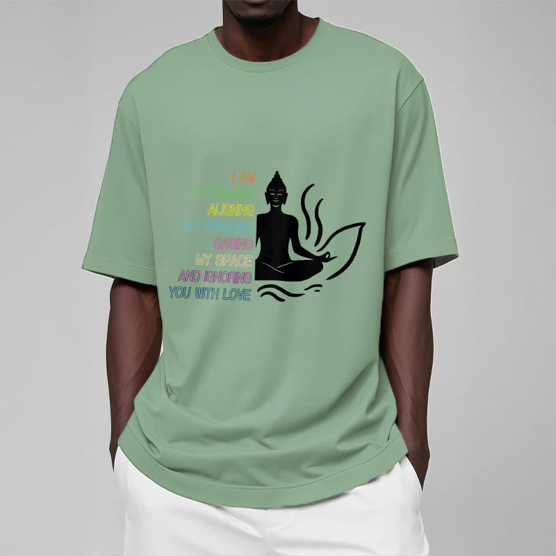 Buddha Stones Buddha Lotus Flower Meditation Design Tee T-shirt - image 15