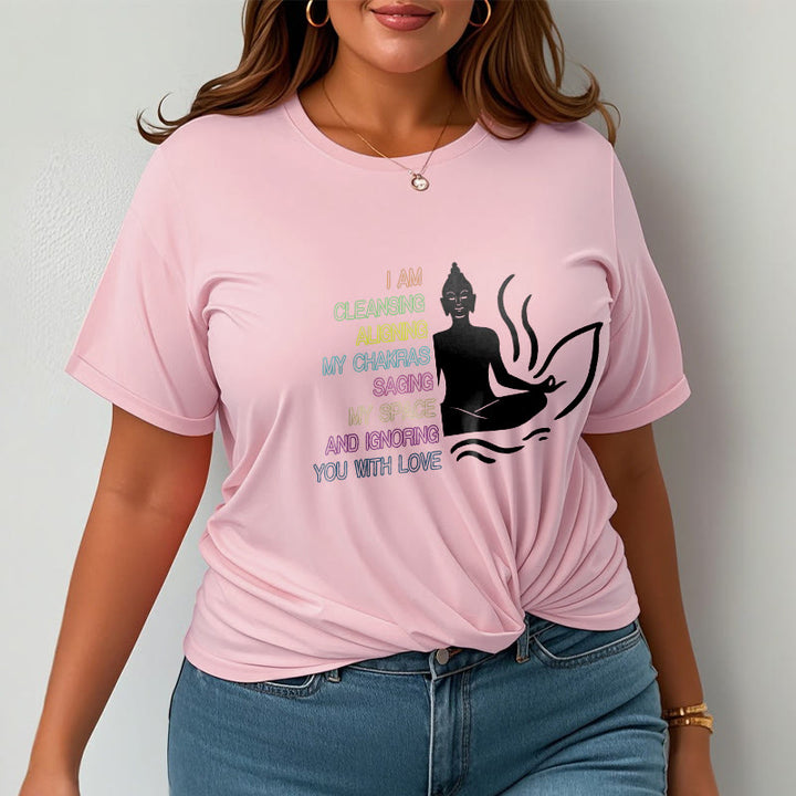 Buddha Stones Buddha Lotus Flower Meditation Design Tee T-shirt - image 13