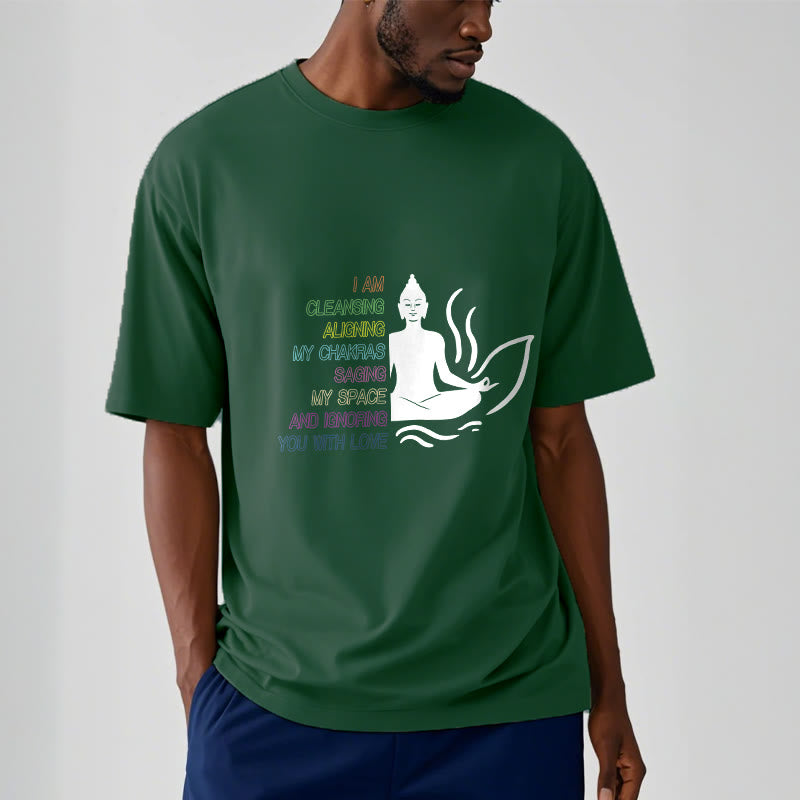 Buddha Stones Buddha Lotus Flower Meditation Design Tee T-shirt - image 11