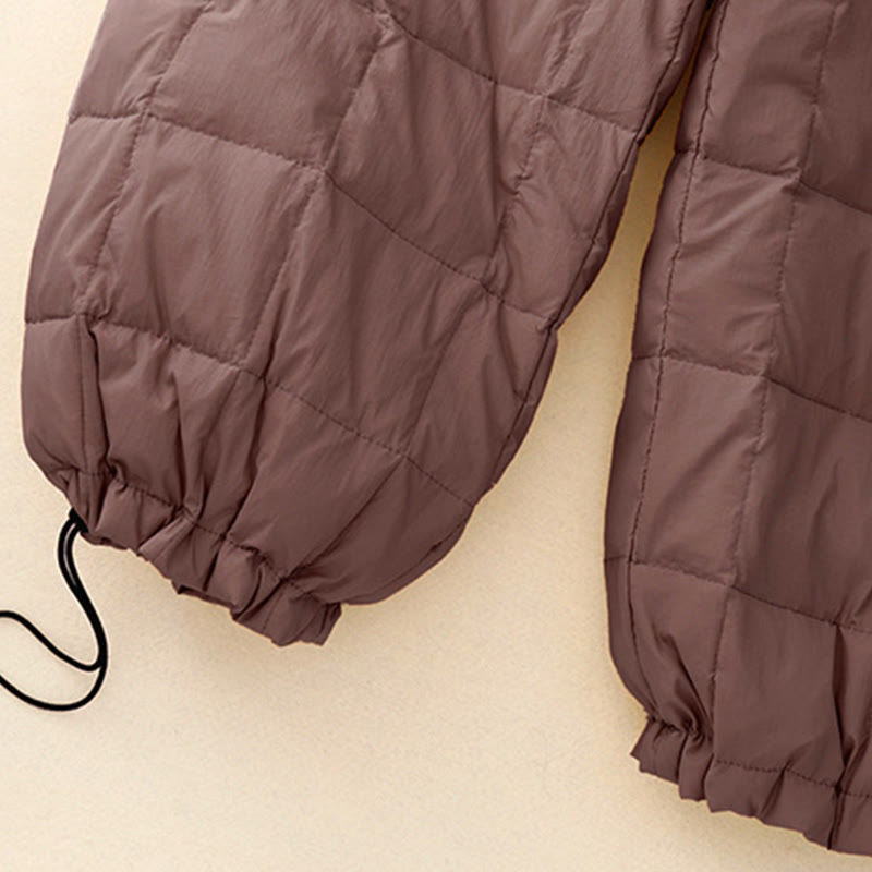 Buddha Stones Winter Drawstring Leg Opening Design Women's Cotton Pants With Pockets - image 13