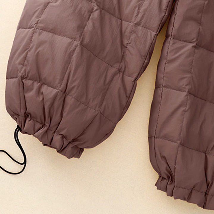 Buddha Stones Winter Drawstring Leg Opening Design Women's Cotton Pants With Pockets - image 13