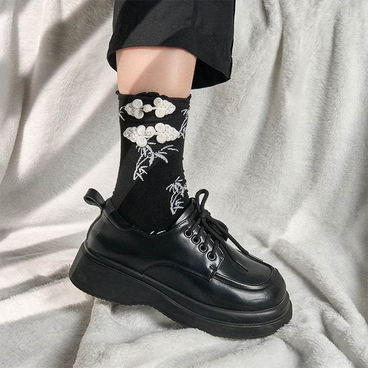 Buddha Stones "A New Beginning" Bamboo Micro Crew Women's Socks Includes Gift Message Card - image 8