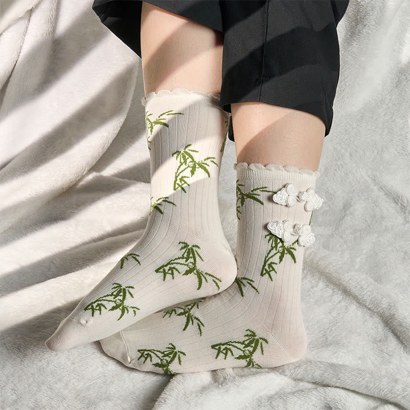 Buddha Stones "A New Beginning" Bamboo Micro Crew Women's Socks Includes Gift Message Card - image 27