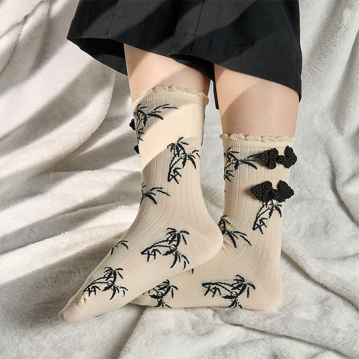 Buddha Stones "A New Beginning" Bamboo Micro Crew Women's Socks Includes Gift Message Card - image 18