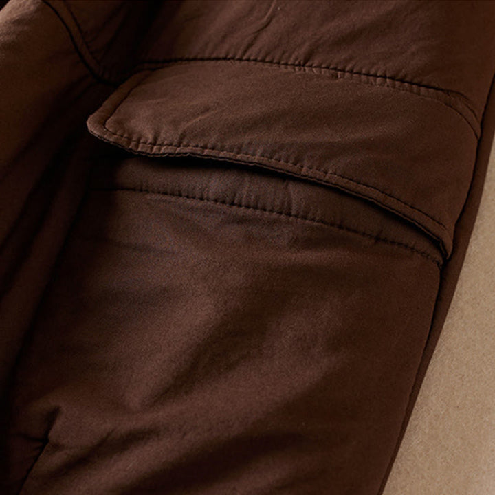 Buddha Stones Plain Women's Harem Thick Pants With Pockets - image 10