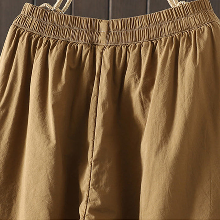 Buddha Stones Plain Warm Women's Harem Pants With Pockets - image 2