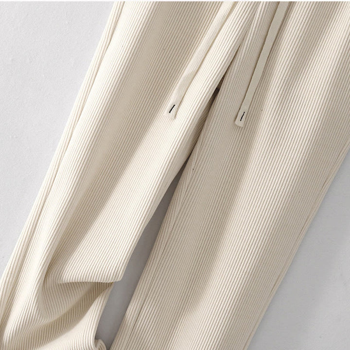 Buddha Stones Casual Corduroy Cotton-padded Women's Cotton Pants With Pockets - image 3