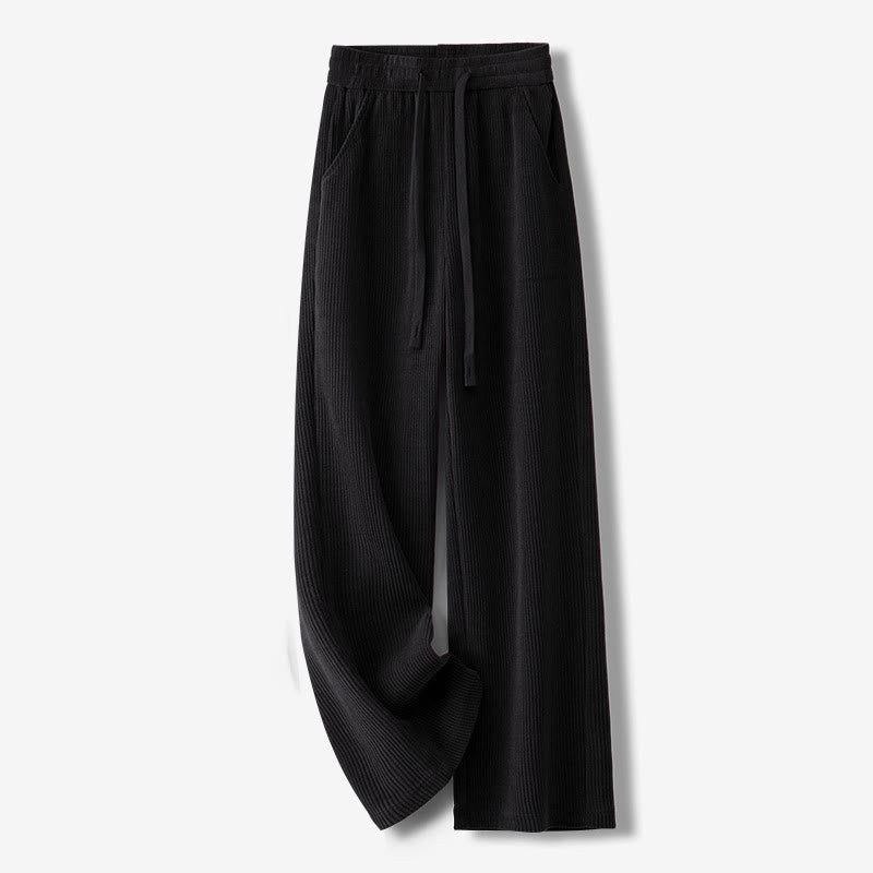 Buddha Stones Casual Corduroy Cotton-padded Women's Cotton Pants With Pockets - Black - US12，UK/AU16，EU44 (3XL) - image 8
