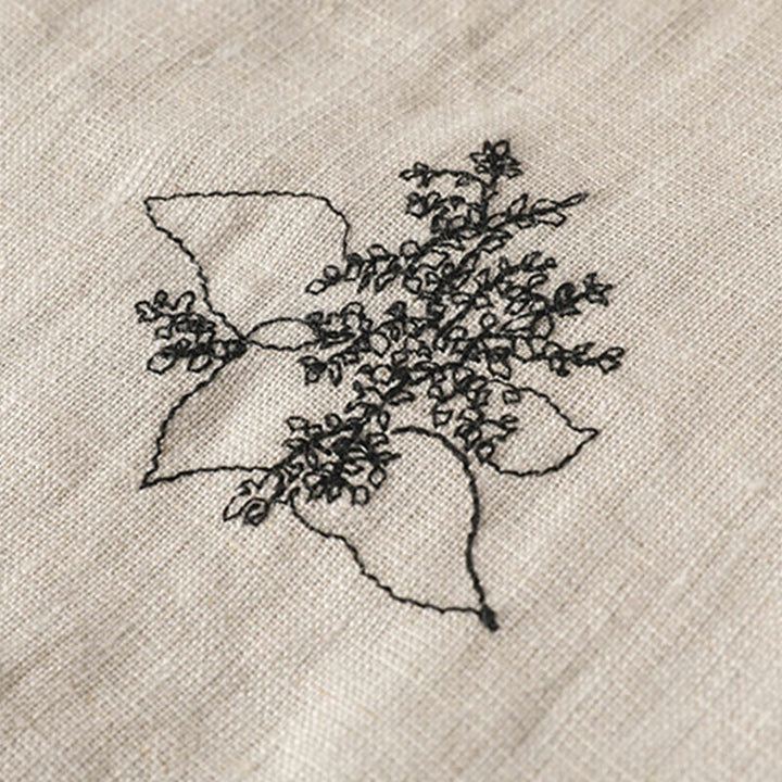 Buddha Stones Women's Printing Frog-button Long Sleeve Padded Jacket With Pockets - image 10