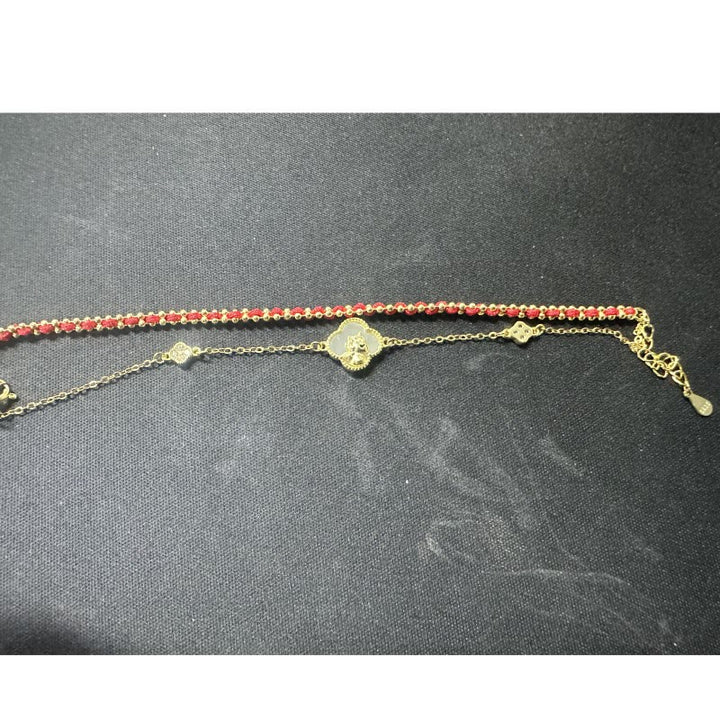 Buddha Stones 925 Sterling Silver Horse Four Leaf Clover Red Agate Hetian Jade Confidence Bracelet - image 9