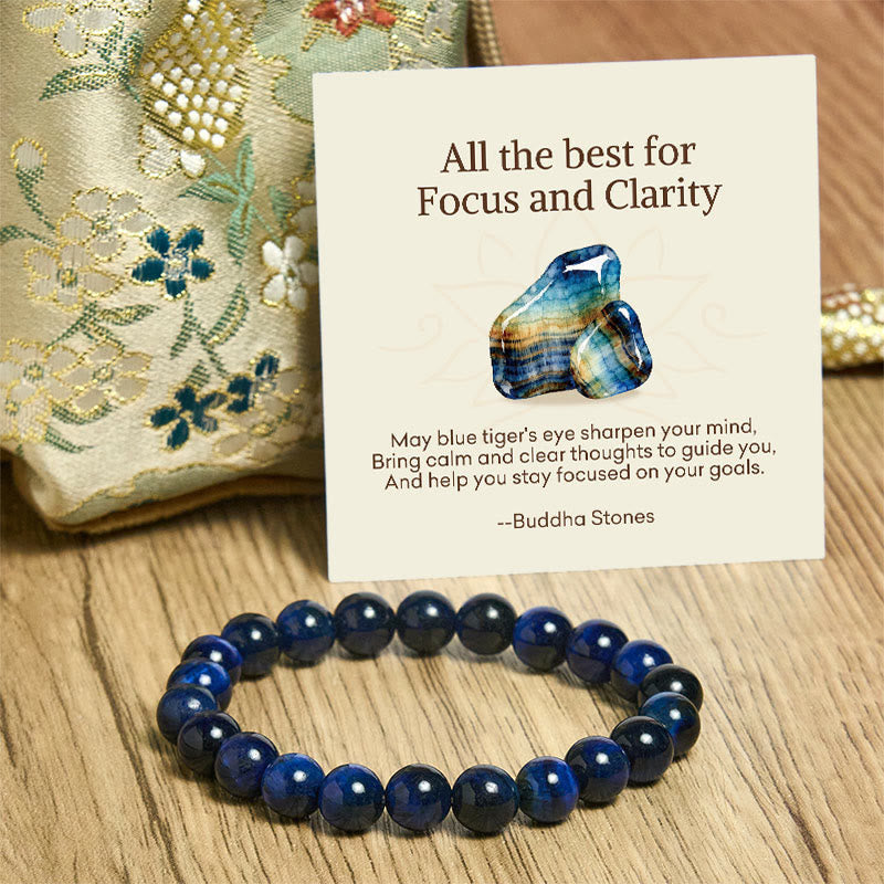 Buddha Stones "All the Best for Love and Harmony" Stone Quartz Bracelet Includes Gift Message Card - image 66