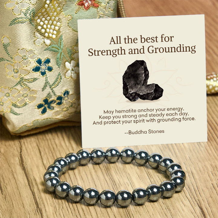 Buddha Stones "All the Best for Love and Harmony" Stone Quartz Bracelet Includes Gift Message Card - image 78