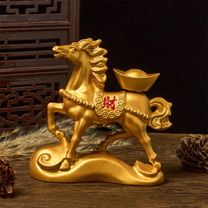Buddha Stones "Wishing You Success and Good Fortune" Year of the Horse Decor Includes Gift Message Card - image 4