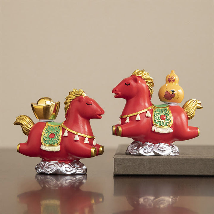 Buddha Stones Chinese Zodiac Year Of The Horse Fu Character Prosperity Home Decoration - image 21