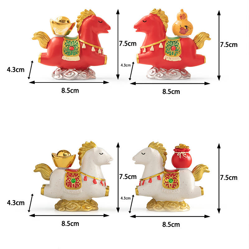 Buddha Stones Chinese Zodiac Year Of The Horse Fu Character Prosperity Home Decoration - image 26