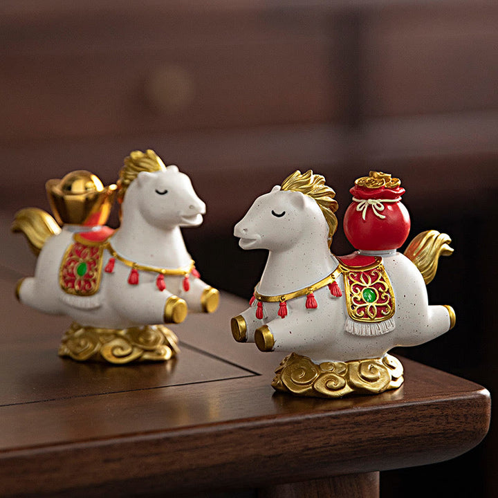 Buddha Stones Chinese Zodiac Year Of The Horse Fu Character Prosperity Home Decoration - image 8