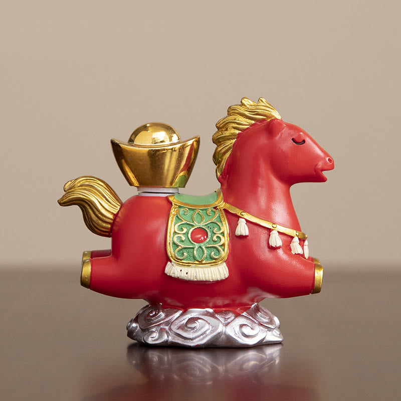 Buddha Stones Chinese Zodiac Year Of The Horse Fu Character Prosperity Home Decoration - image 10