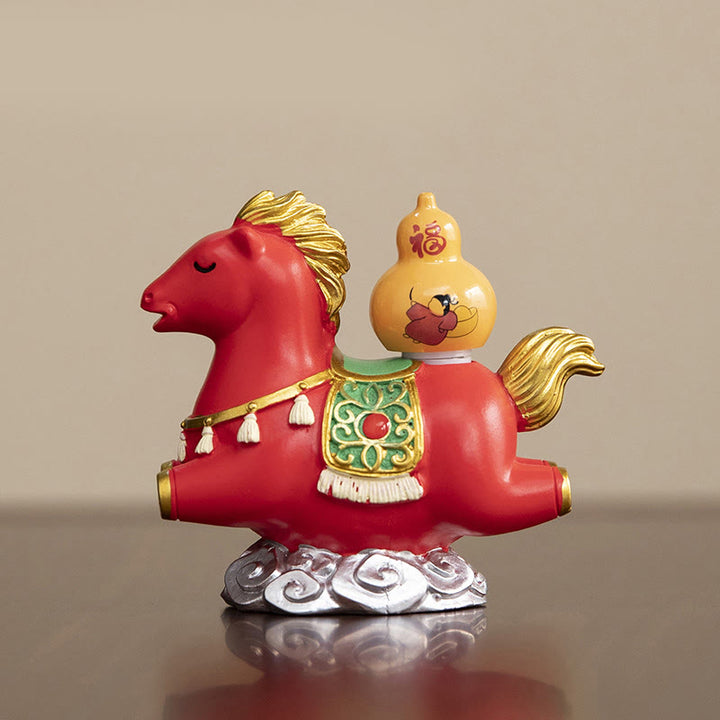 Buddha Stones Chinese Zodiac Year Of The Horse Fu Character Prosperity Home Decoration - image 15