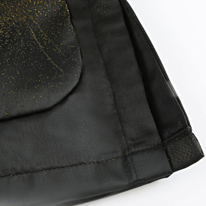 Buddha Stones Cloud-Dyed Golden Mountain Crane Frog-Button Long Sleeve Men's Jacket With Pockets - image 9