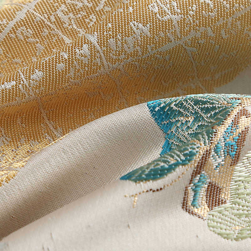 Buddha Stones Mandarin Duck Peony Flower Frog-Button Long Sleeve Men's Jacket With Pockets - image 13