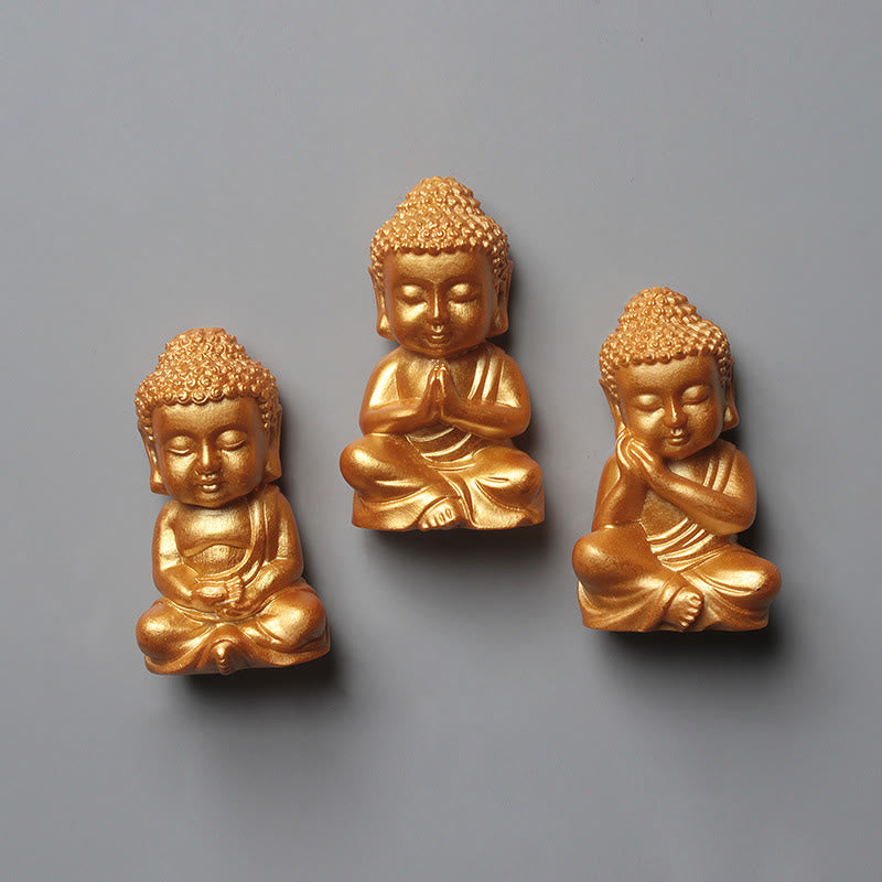Buddha Stones Tathagata Buddha Statue Refrigerator Fridge Magnet Home Decoration - image 0