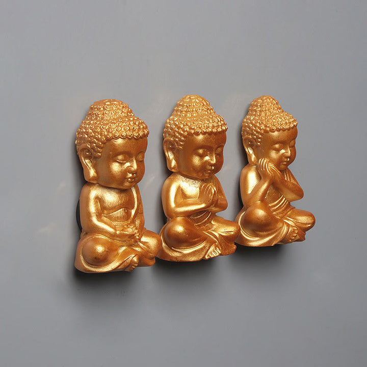 Buddha Stones Tathagata Buddha Statue Refrigerator Fridge Magnet Home Decoration - image 9