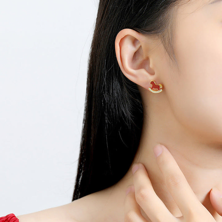 Buddha Stones 925 Sterling Silver Red String Red Agate Year Of The Horse Connection Bracelet - image 16