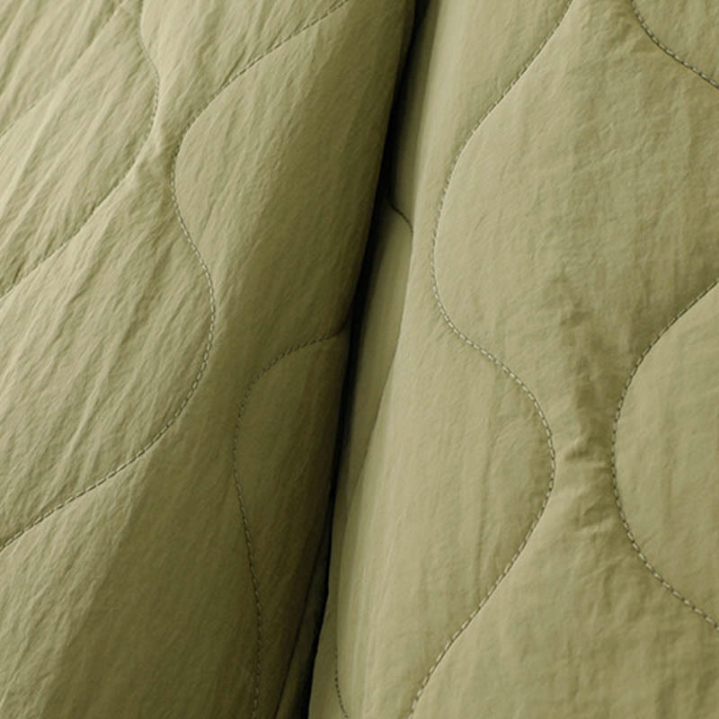 Buddha Stones Women's Plain Elastic Cuff Design Drawstring Thermal Thickened Pants With Pockets - image 17