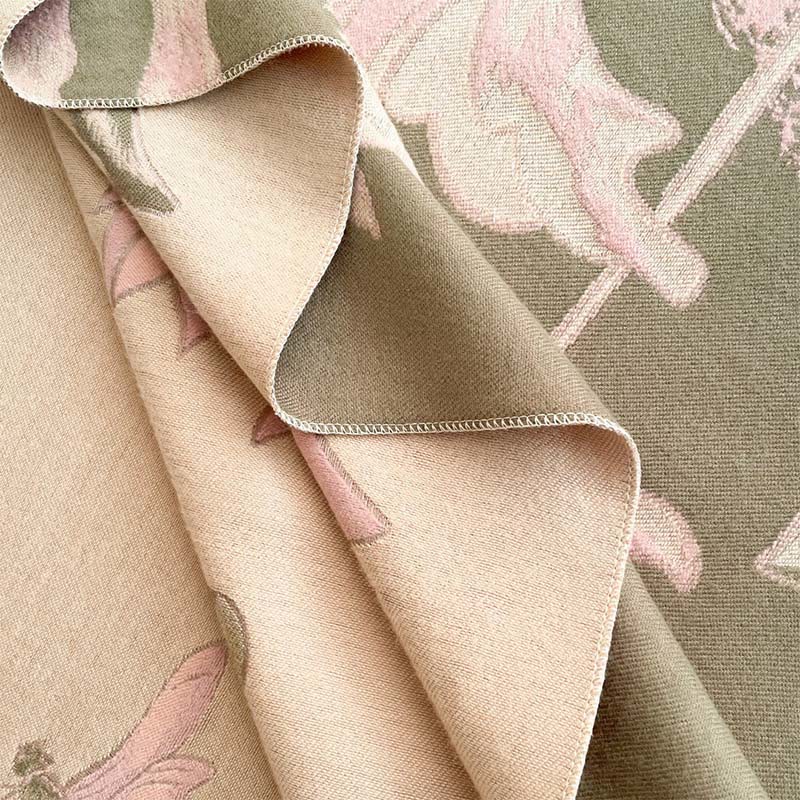 Buddha Stones Fall Lotus Koi Fish Dragonfly Pattern Cozy Scarf Shawl - image 15