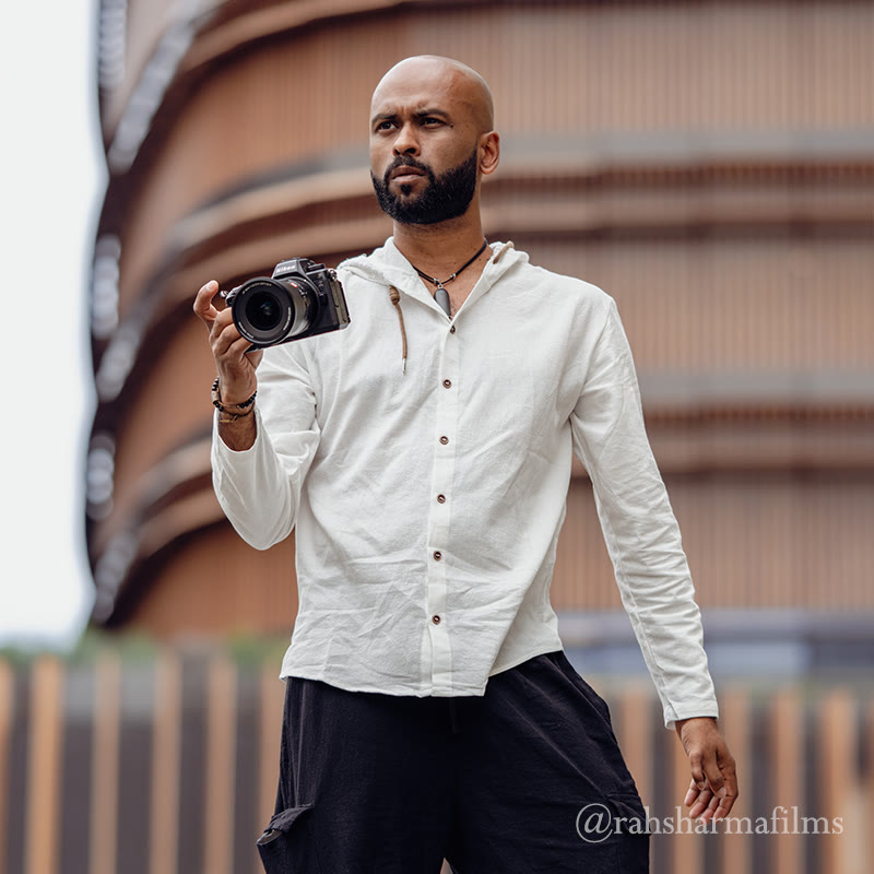 Buddha Stones Solid Color Long Sleeve Hooded Drawstring Buttons Linen Men's Shirt - image 5