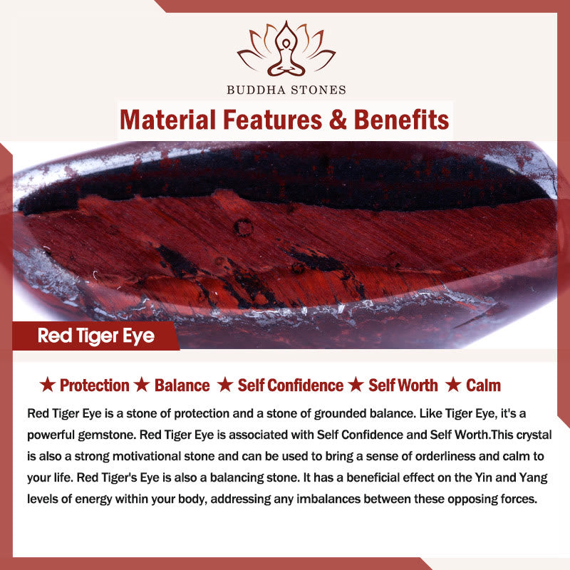 Buddha Stones Black Onyx Tiger Eye Titanium Steel Leather Protection Bracelet - image 6