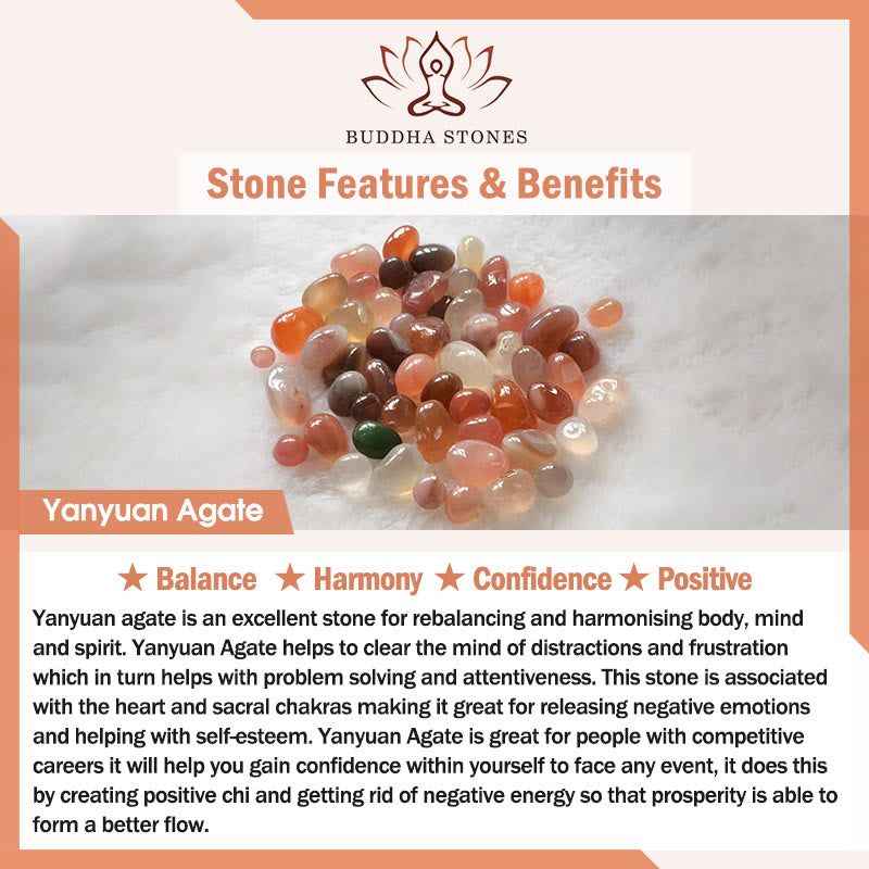 Buddha Stones Tourmaline Yanyuan Agate Peach Blossoms Love Bracelet - image 6