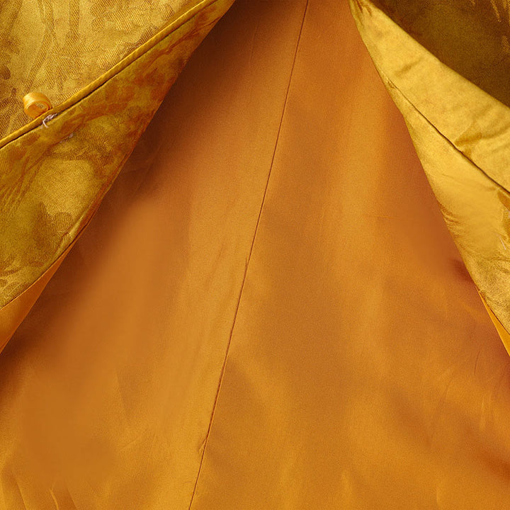 Buddha Stones Frog-Button Traditional Chinese Patterns Women's Long Sleeve Thickened Jacket  - image 4